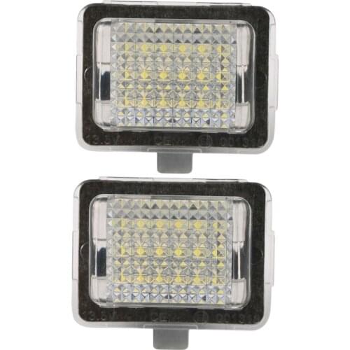 LED License Plate Illumination License Lamp Tuning For Benz W204 2012