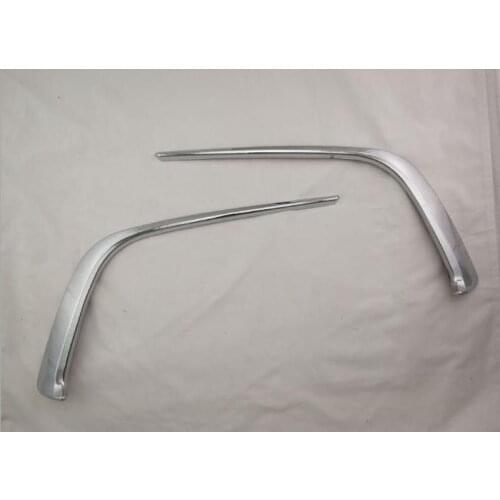 High quality ABS fog light decoration daytime running eyebrow decoration bright strip for Toyota HILUX REVO 2016