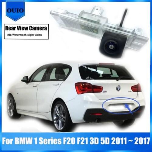 HD rear camera For BMW 1 Series F20 F21 3D 5D 2011 ~ 2017 2016 2015 Night vision / waterproof Backup Parking Reversing Camera