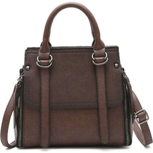 New Bucket Bag Womans Brand 2019 Autumn Fashion Retro Handbag Elegant Temperament Shoulder Bag Wild Casual Crossbody Bags Ladies