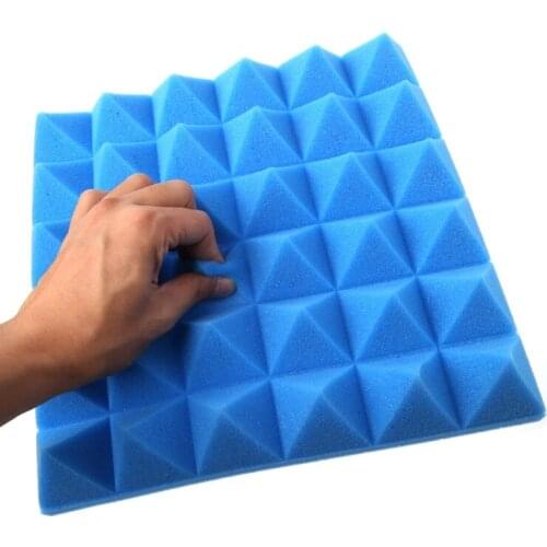 30x30x5cm Soundproofing Foam Acoustic Sound Treatment Absorption Wedge Tile