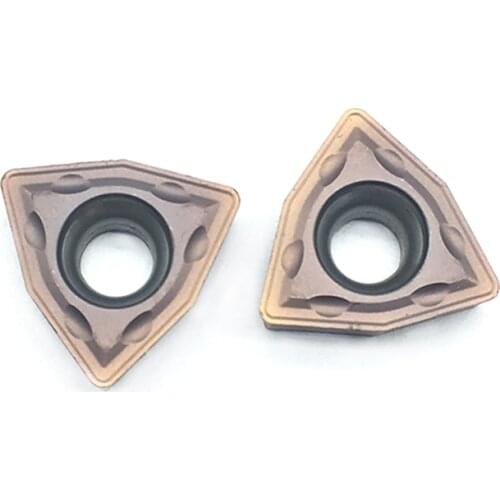 10PCS WCMT06T308 FN ACZ330 drill Indexable turning tool wcmt 06t308 CNC lathe Hard Alloy Carbide Cutter Turning tools inserts