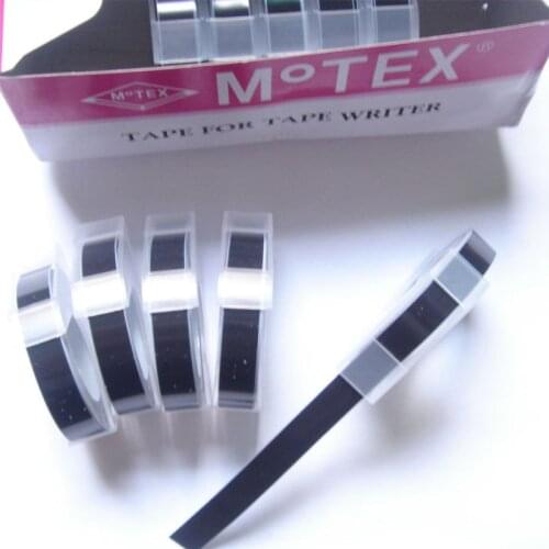 5PCS Black color PVC hard Tape self adhesive 9mm DIY handmade accessories,masking label tape vinyl scrapbooking