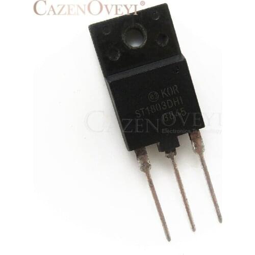 5pcs/lot ST1803DHI ST1803 TO-3PF 1500V 10A In Stock