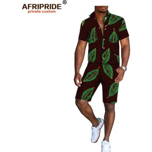AFRIPRIDE Mens Summer Tracksuits