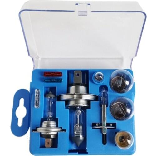 B36B Car Emergency Halogen Bulb Super Bright UV-resistant Quartz Glass Stainless Steel Base Multiple Model Lamp Kit