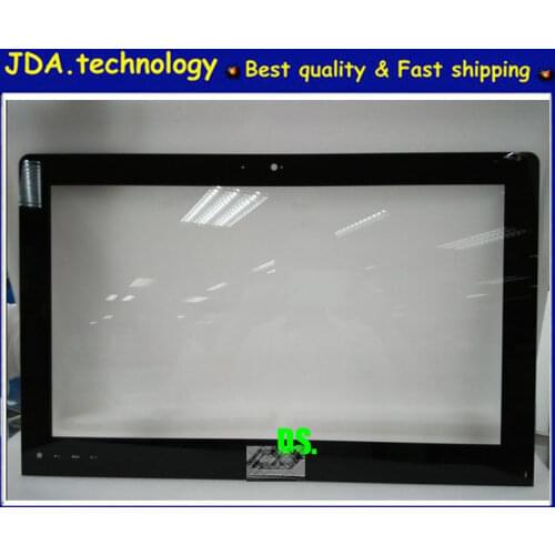 Free EMS/DHL fast shipping New For ASUS ET2220 ET2220i ET2221 21.5" All-in-one black LCD Front bezel outside screen Frame glass