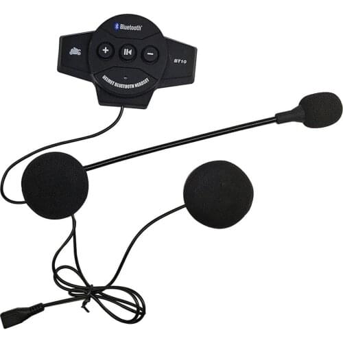 Motorcycle Wireless V4.1 Helmet Headset Wireless Moto Stereo Earphone MP3 Music Handsfree Interphone Headsets
