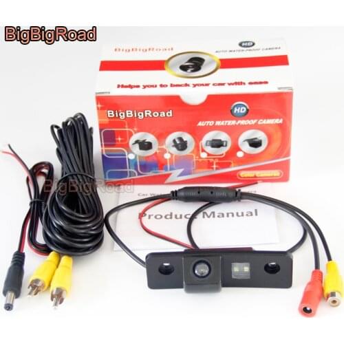 BigBigRoad Car Rear View Parking Camera For Skoda Octavia 2008 -2010 2011 2012 2013 / Ford Mustang GT / CS 2005 - 2012 2013 2014