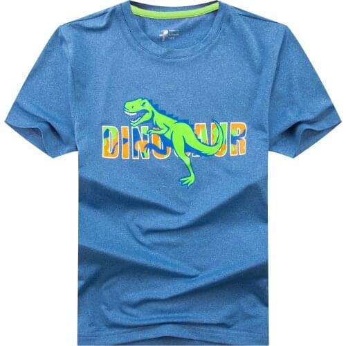 Children Clothing 2021 Summer Quick Drying Boys T-Shirt Kids Sport Tops Teen Big Boys Run T-Shirt Short Sleeve Clothes