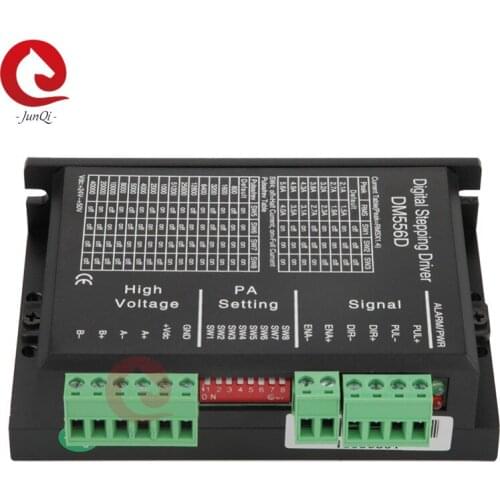 2 Phase High Power Stepper Motor Driver DM556D DC48V Max current 5.6A For CNC Router Milling