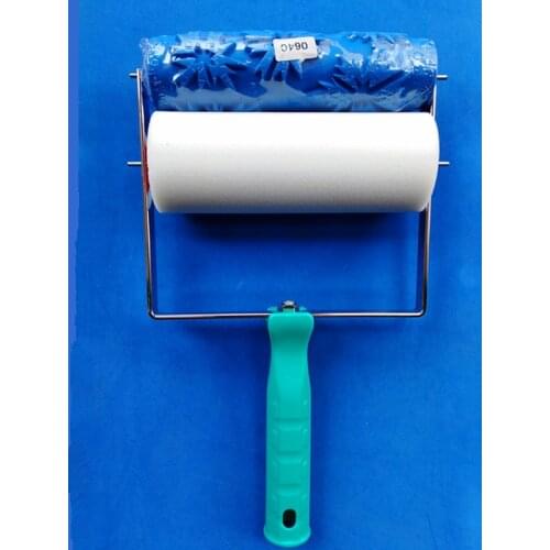 DIY Wall Decoration Tool Set, 7-inch DIY 3D Handheld Wall Spreader and Wall Pattern Paint Roller Rodillo De Pintura Pared 064C