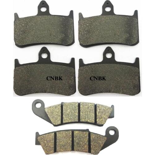 FL+FR+R Brake Pads Set fit HONDA 400 VFR R3K / R3N / R3L / R3M(NC 30) VFR400 1990 1991 1989 - 1992