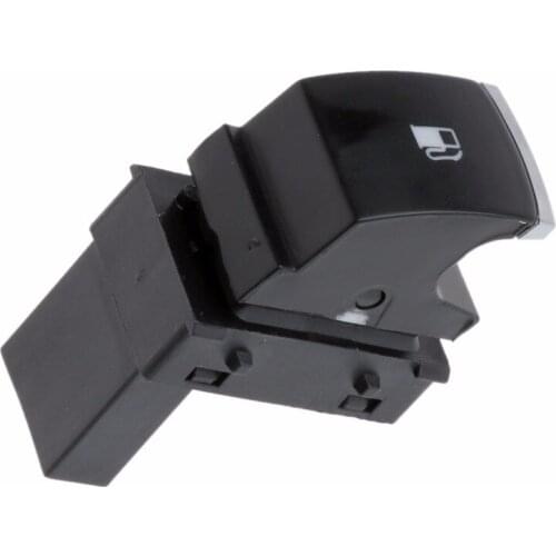 OOTDTY 1Pc Black Auto Car Fuel Tank Door Release Switch Button 1KD959833 For VW Golf Jetta MK5 Rabbit Touran Switches
