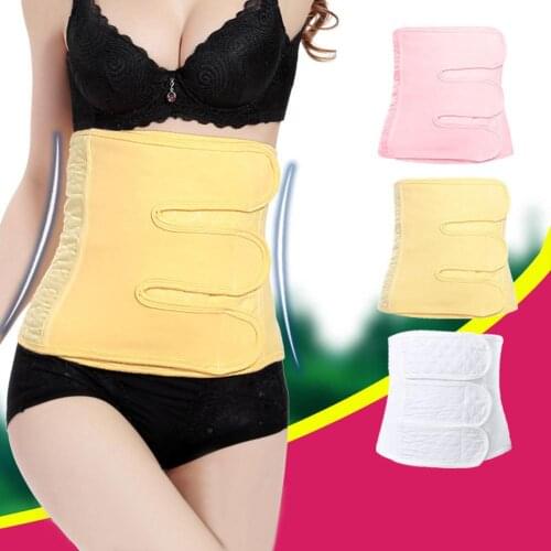 Adjustable Women Post Partum Corset Belts Waist Trimmer Band Body Shapewear Tummy Control Body Shaper Slimming Belt