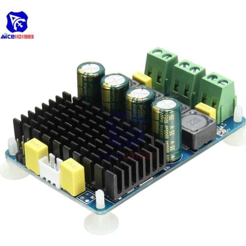 TDA7498 HF20 Audio Power Amplifier Module Dual Channel 2x100W Amplifier DC 8-32V Digital Amplifier Board