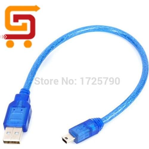 High Quality 30cm USB miniusb cable wires for arduino nano v3