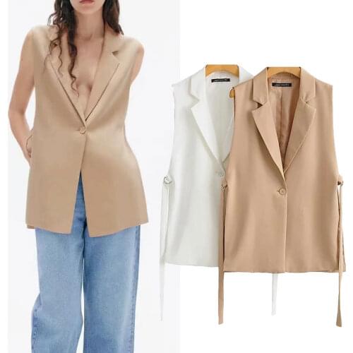 Женские длинные жилеты WLKDUPSU China At AliExpress