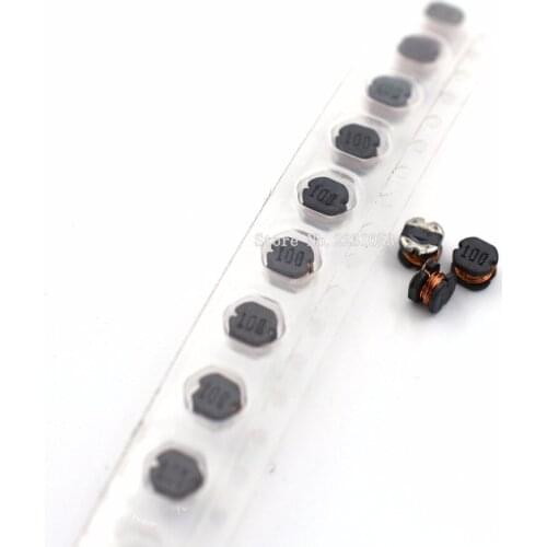 10PCS/LOT CD43 10uH 10UH 100 SMD Power Inductor 4.5*4.0*3.2mm SMD Inductance