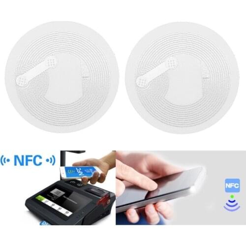 10 Pcs NTAG213 NFC TAG Sticker Key Patrol Label RFID Tag For Access Control Card K92F