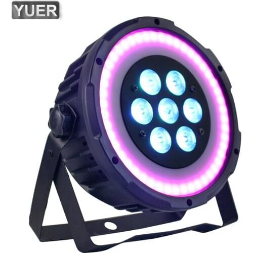7X10W RGBW 4IN1 LEDs illusion Par Light and 48Pcs 0.5w RGB 3IN1 SMD Color Lighting Strobe DMX For Disco DJ Music Party Club