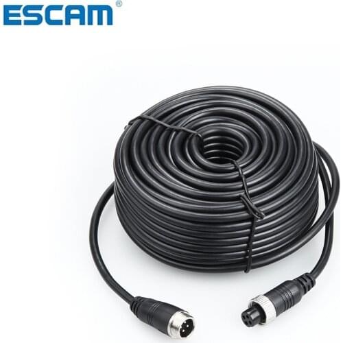 3M/5M/10M/15M/20M/ 4 PIN Aviation Connector Cable Video and Audio Cable, Professional Extend Cable for CCTV Mdvr