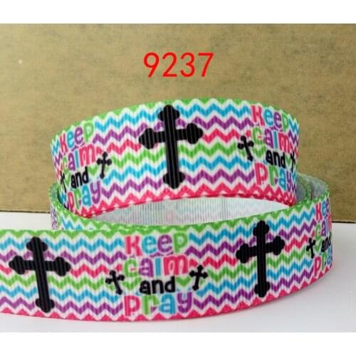 Free shipping 50 yard per size Character printed grosgrain ribbon 9237