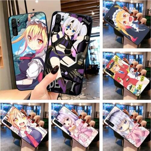 Miss Kobayashis Dragon Maid Phone Case for Huawei P20 P30 P40 lite E Pro Mate 30 20 Pro P Smart 2020 P10