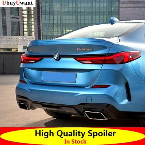 Gloosy Black Rear Trunk Lip Spoiler For BMW 2 Series 4-door F44 Spoiler ABS Car Tail Wing Decoration Auto Accessories 2020-2021