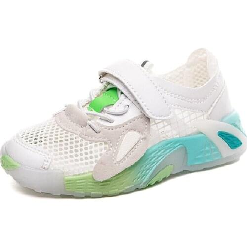Kids Sneaker 2020 Spring Summer Children Mesh Shoes Boys Girls Baby Running Shoes Soft Bottom Casual Shoes Sports Sneakers