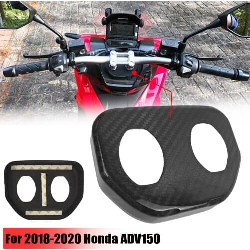 For Honda ADV150 XADV150 X ADV 150 XADV 2018 2019 2020 Steering Direction Hood Frame Shell Cover Protector Scooter Carbon Fiber