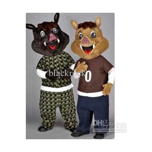 Hot selling Cute Adult cute High quality new cute Boar mascot costume cartoon fancy dress
