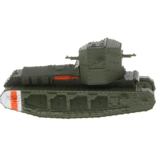 1/100 Diecast British Mk.A Whippet WWI Medium Tank Vehicle Model
