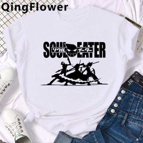 Anime Soul Eater Manga top tees tshirt men vintage ulzzang print t shirt harajuku plus size
