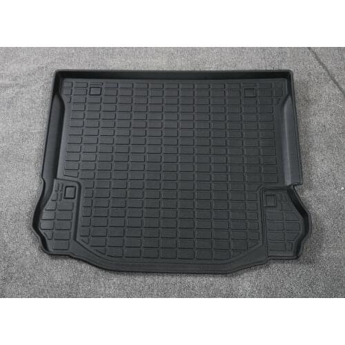 BBQ@FUKA Car Trunk Liner Rear Cargo Boot Mat Floor Tray Carpet Mud Kick Pad Car Interior Protector Fit for Jeep Wrangler 2008