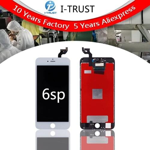 60PCS Grade A+++ For iPhone 6S Plus LCD Replacement With Touch Screen Digitizer Assembly Display No Dead Pixel Free Shipping