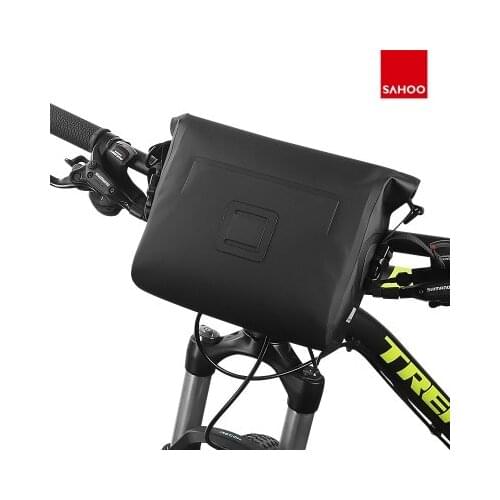 Sahoo 111361-SA Full Waterproof 3L Mountain Road Cycling Bike Bicycle Handlebar Bag Pannier Pouch Basket Dry Bag Shoulder Strap