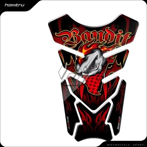 Universal 3D Motorcycle Tank Pad Gel Protector Sticker Bandit Tankpad Case for Suzuki Bandit 600 650 1200 1250 T