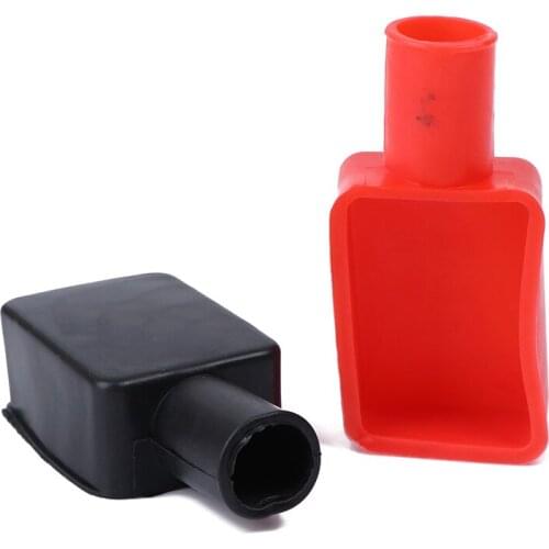 1 Pair 1Pair Car Battery Terminal Insulation Clamp Clips Battery Pole Protector Covers