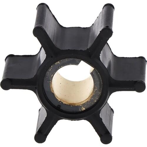 1 Piece Black Hermetic Ruber Boat Engine Impeller for 387361/763735 / 2-6hp
