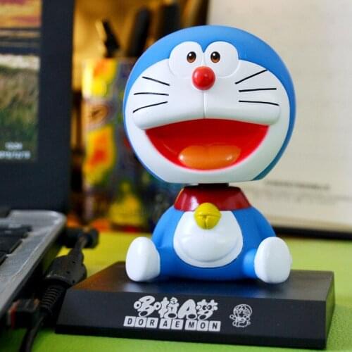 1pcs Cute Shook Head Dolls Car Interior Decoration Ornament lovely Cartoon Model Toy Crafts Display Car Accessories Ornaments