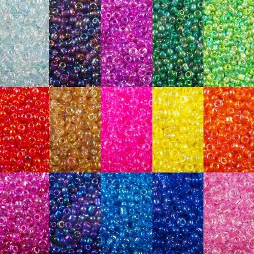 2000pcs/lot 2mm Crystal AB Charm Czech Glass Seed Bead for Diy Bracelet Necklace Jewelry Accessories Loose beads
