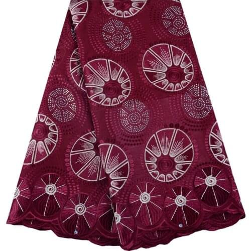 2019 Latest Nigeria Swiss Laces High Quality Swiss Voile Laces Switzerland Cotton African Dry Lace Fabric For Man Women 1450