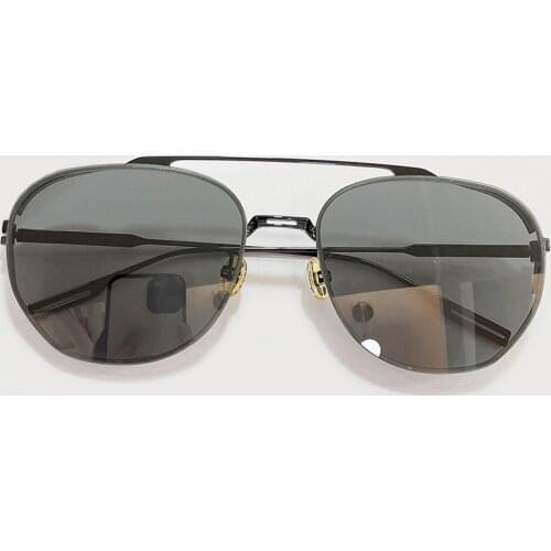 2021 New Fashion Small Oval Sunglasses Women Brand Designer Vintage Mirror Sun Glasses Men UV400