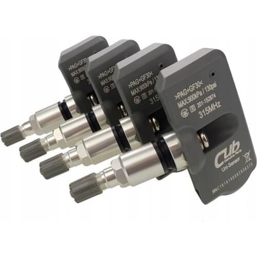 4 Pcs 6F2Z1A189A TIRE PRESSURE MONITOR for FORD SHELBY GT500 GT-H Lincoln Mercury 2006-2010 6F2Z-1A189A