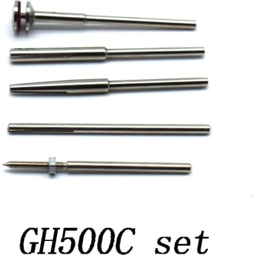 5PCS 2.35MM Screw Clamp Pin Series Sandpaper Handle Needle Clamp for Jewelry Polishing Tools