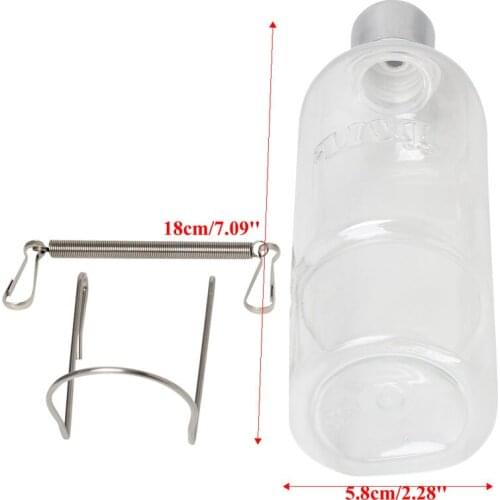 350ml Pet Rat Water Drinking Bottle Hamster Rabbit Dispenser Cylindrical Feeder