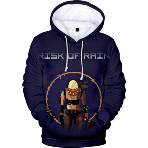 Childrens Hoodies New Risk Of Rain Hoodie 3D Print Men/Women Sweatshirt Long Sleeve Casual Boys/girls Game Risk Of Kids Clothes