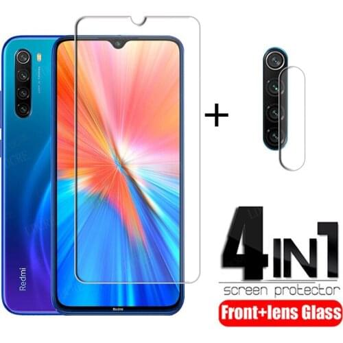 For Xiaomi Redmi Note 8 2021 Glass For Redmi Note 8 Screen Protector Phone Tempered Glass For Redmi Note 9 T 10 8 Pro Lens Film