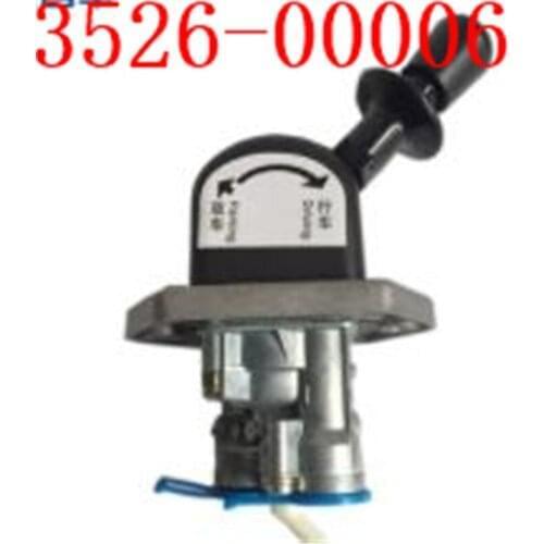 Two hole manual valve 3526-00006 9617230500 handbrake switch of Yutong Bus truck